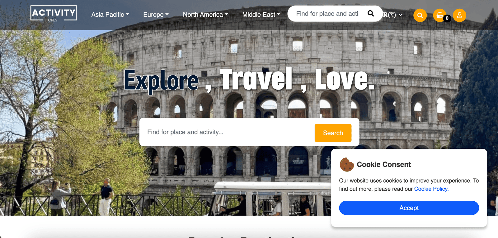 ACTIVITY CREST - Travel Activities