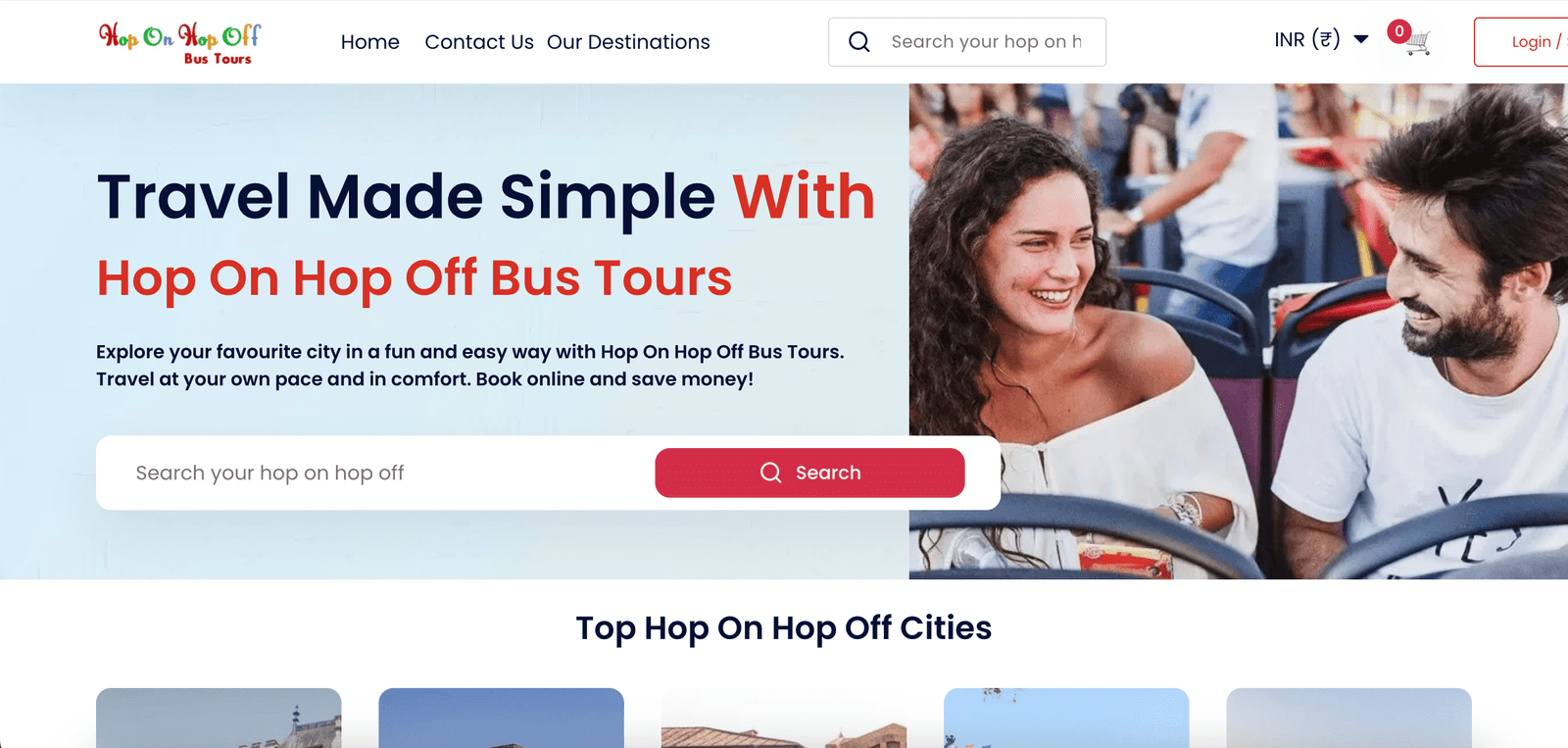 Hop On Hop Off Bus Tours